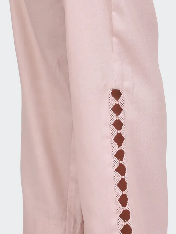Dusty_Rose_Fine_Cotton_Comfortable_Co_Ord_Set_For_Women