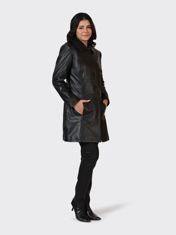 Black_Leather_Knee_Length_Jacket_For_Women