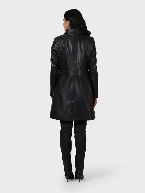 Black_Leather_Knee_Length_Jacket_For_Women