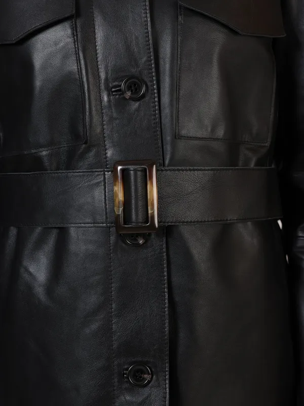Black_Leather_Knee_Length_Jacket_For_Women