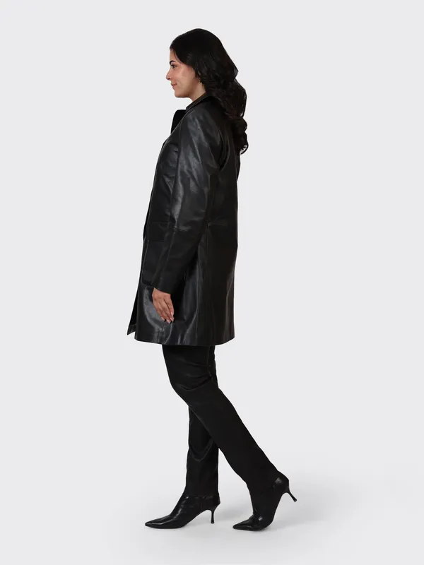 Black_Leather_Knee_Length_Jacket_For_Women