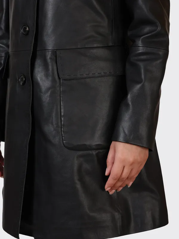 Black_Leather_Knee_Length_Jacket_For_Women