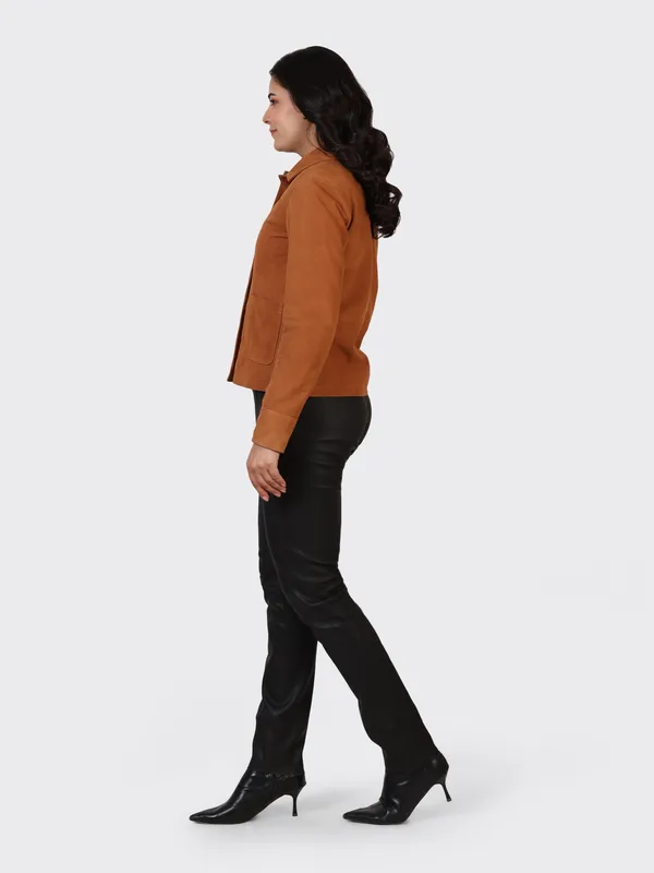 Brown_Suede_Leather_Cognac_Jacket_For_Women