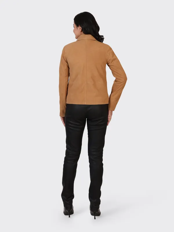 Brown_Suede_Leather_Sand_Jacket_For_Women
