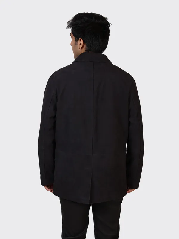 Black_Leather_Navy_Blazer_Jacket_For_Men