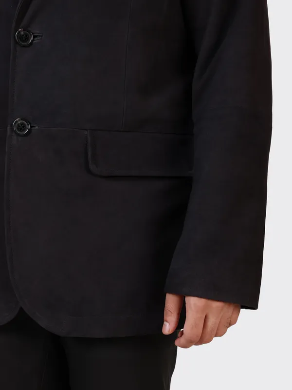 Black_Leather_Navy_Blazer_Jacket_For_Men