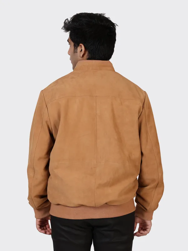 Brown_Suede_Leather_Sand_College_Jacket_For_Men