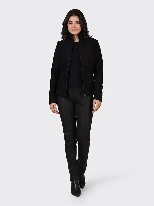 Black_Wool_Woollen_Jacket_For_Women