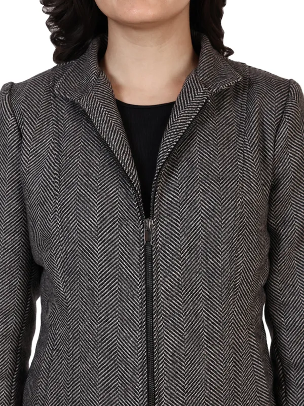 Grey_Wool_Zigzag_Woollen_Jacket_For_Women