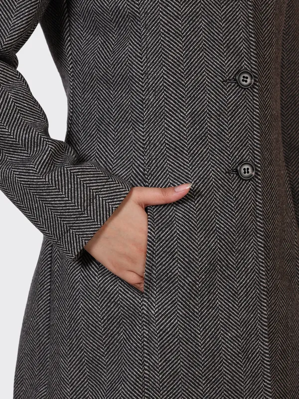 Grey_Wool_Zigzag_Woollen_Jacket_For_Women