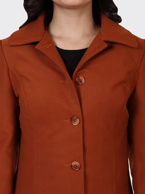 Maroon_Wool_Cognac_Woollen_Jacket_For_Women