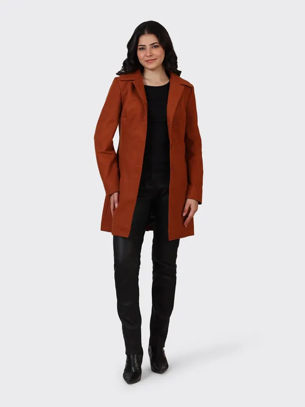 Maroon_Wool_Cognac_Woollen_Jacket_For_Women