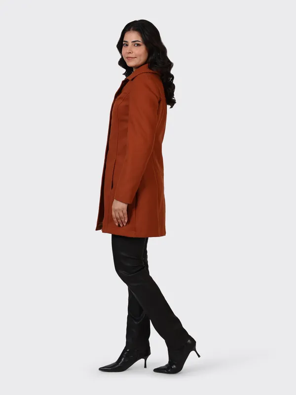 Maroon_Wool_Cognac_Woollen_Jacket_For_Women