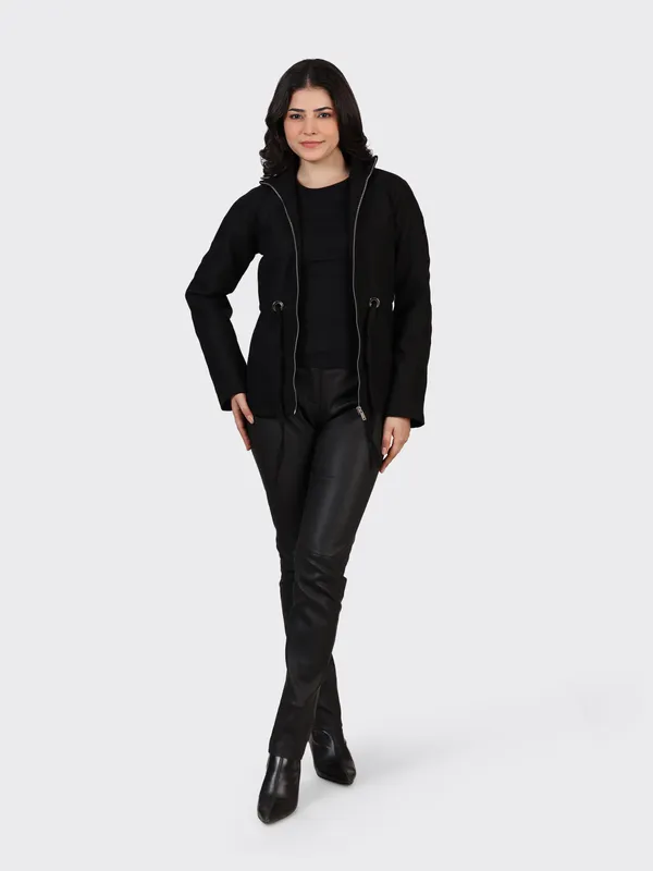 Black_Wool_Woollen_Jacket_For_Women
