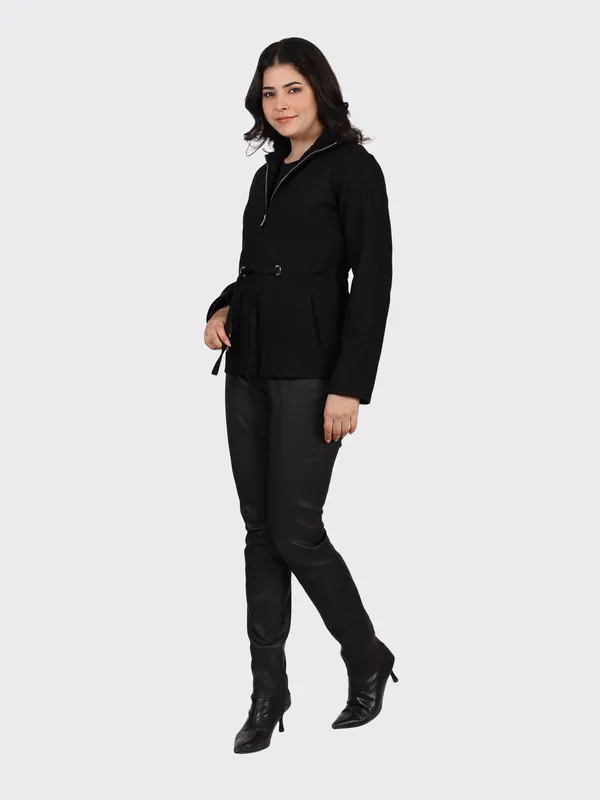 Black_Wool_Woollen_Jacket_For_Women