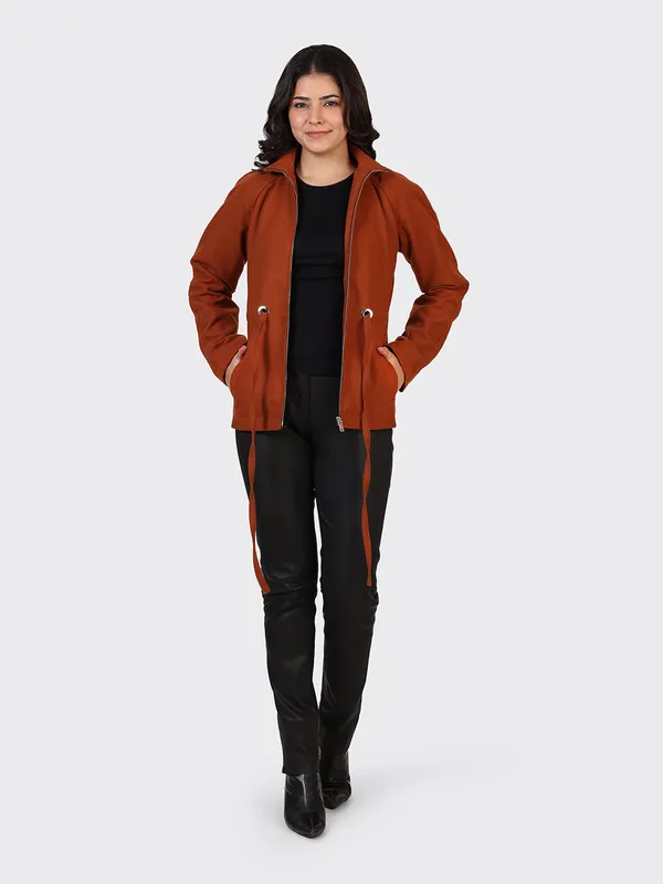 Red_Wool_Cognac_Woollen_Jacket_For_Women