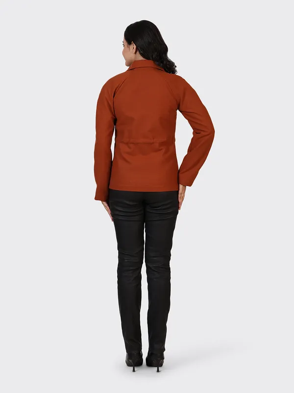 Red_Wool_Cognac_Woollen_Jacket_For_Women