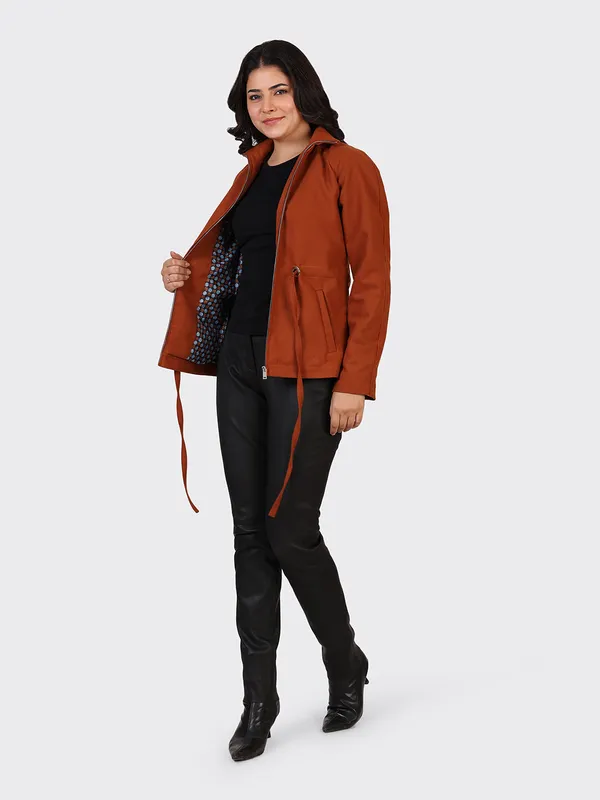 Red_Wool_Cognac_Woollen_Jacket_For_Women