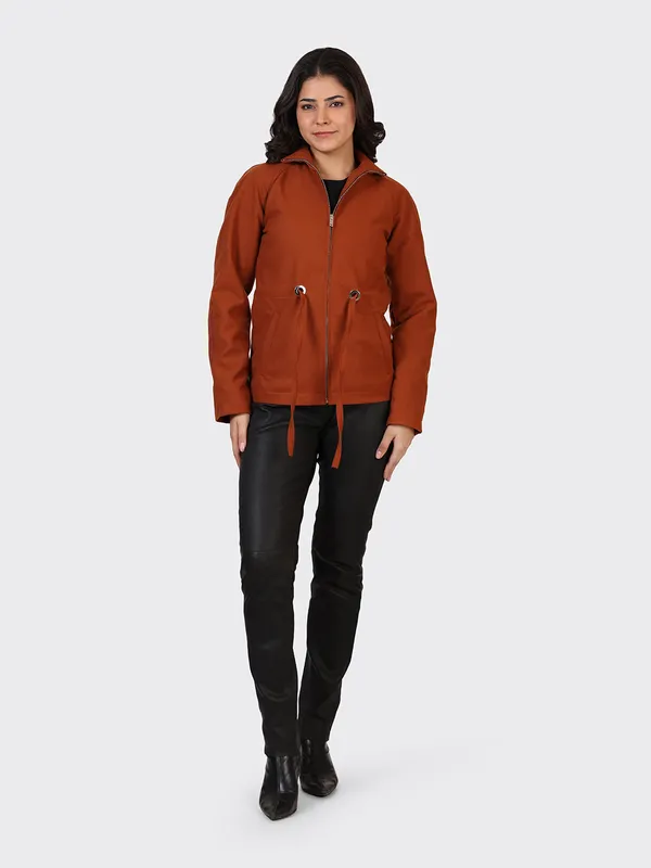 Red_Wool_Cognac_Woollen_Jacket_For_Women