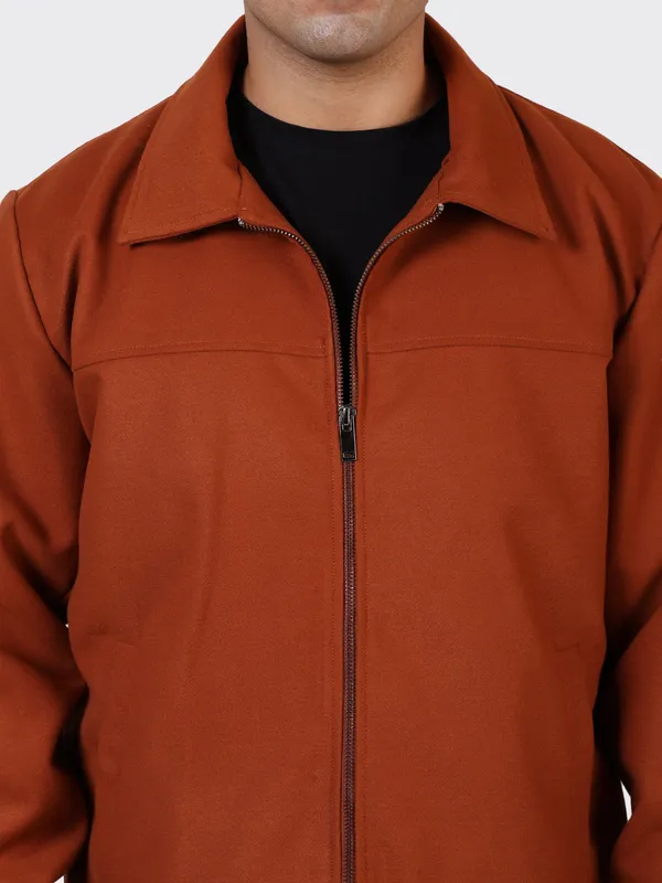 Maroon_Wool_Cognac_Woollen_Jacket_For_Men