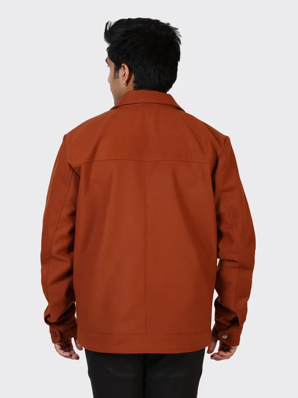 Maroon_Wool_Cognac_Woollen_Jacket_For_Men