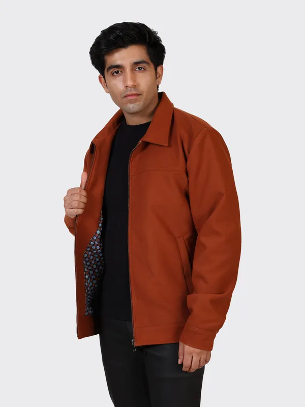 Maroon_Wool_Cognac_Woollen_Jacket_For_Men