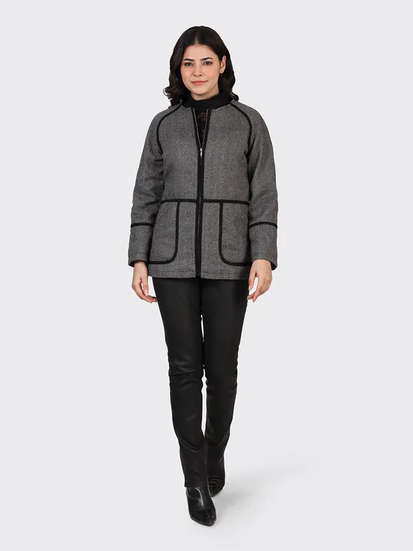 Grey_Wool_Zigzag_Woollen_Jacket_For_Women
