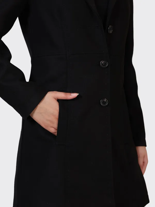 Black_Wool_Cognac_Woollen_Jacket_For_Women