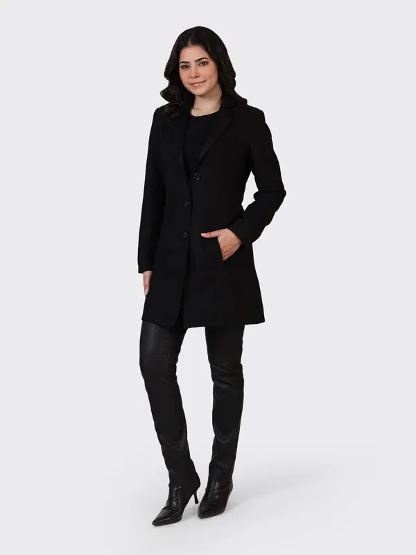 Black_Wool_Cognac_Woollen_Jacket_For_Women