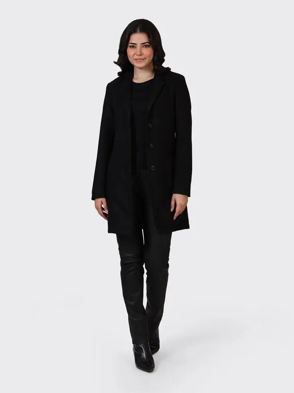 Black_Wool_Cognac_Woollen_Jacket_For_Women