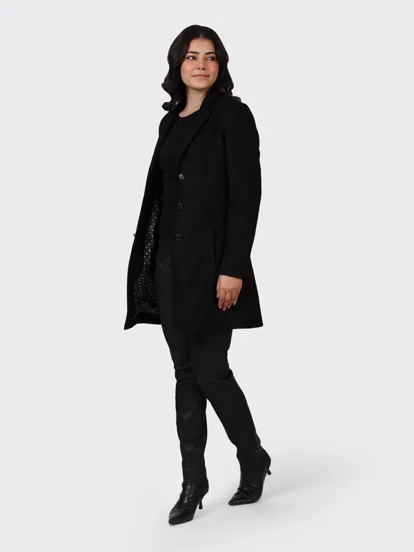 Black_Wool_Cognac_Woollen_Jacket_For_Women