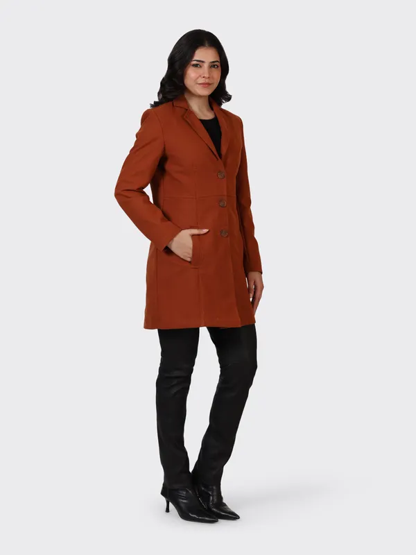 Maroon_Wool_Cognac_Woollen_Jacket_For_Women