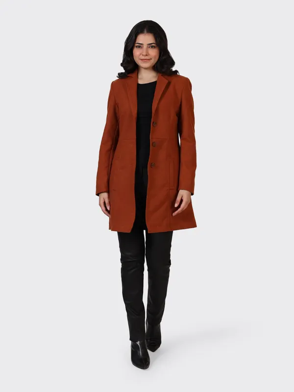 Maroon_Wool_Cognac_Woollen_Jacket_For_Women