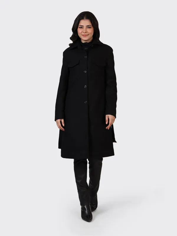 Black_Wool_Woollen_Jacket_For_Women