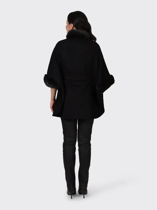 Black_Wool_Embroidered_Woollen_Cape_Jacket_For_Women