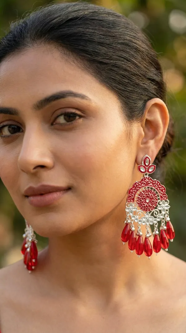 Red_Silver_Plated_Alloy_Emerald_Meenakari_Chandbali_Earrings_For_Women