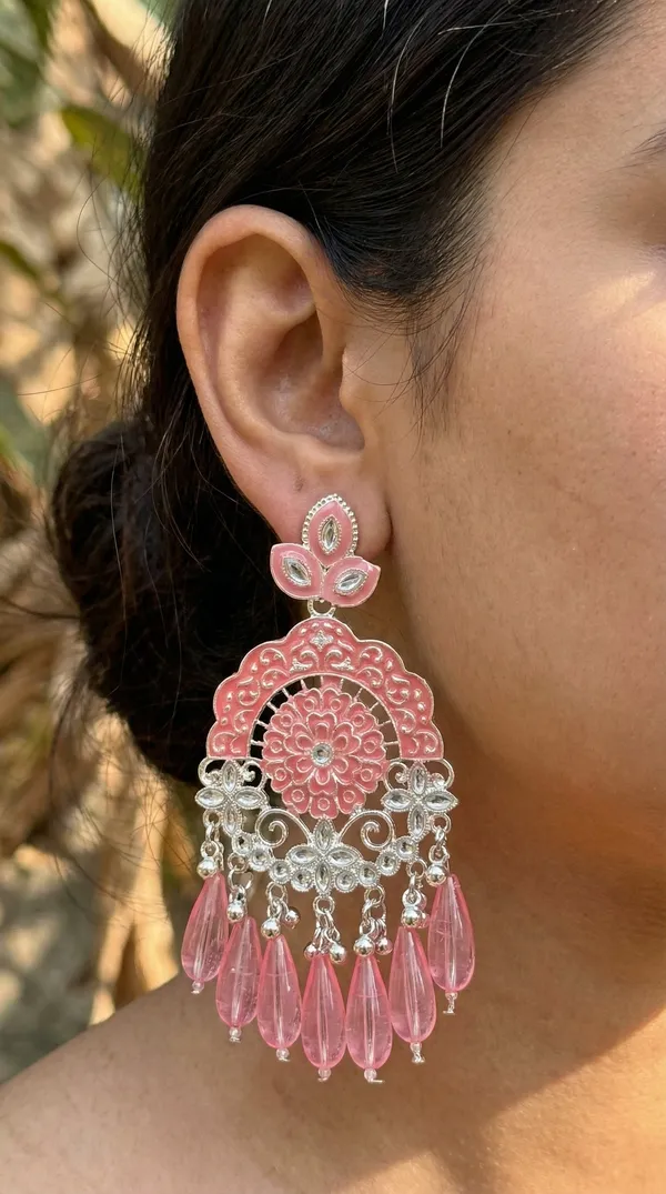Pink_Silver_Plated_Alloy_Emerald_Meenakari_Chandbali_Earrings_For_Women