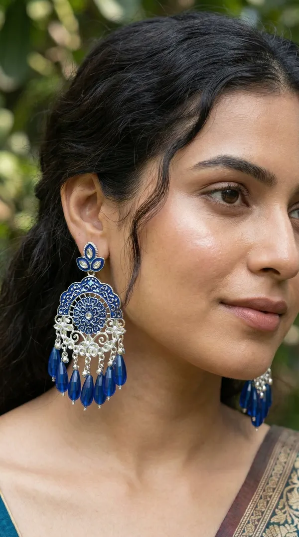 Blue_Silver_Plated_Alloy_Emerald_Meenakari_Chandbali_Earrings_For_Women