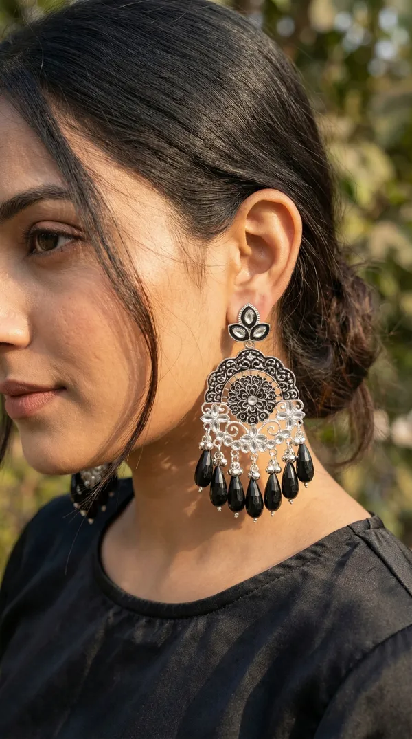 Dark_Pink_Silver_Plated_Alloy_Emerald_Meenakari_Chandbali_Earrings_For_Women