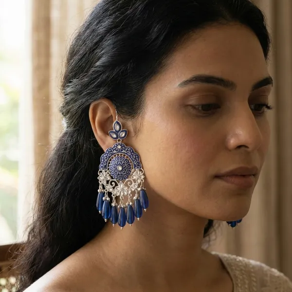 Blue_Silver_Plated_Alloy_Emerald_Meenakari_Chandbali_Earrings_For_Women