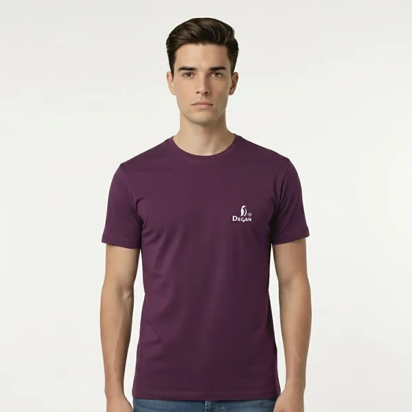 Purple_Cotton_Printed_Tshirt_For_Men