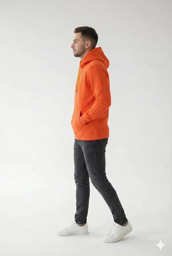 Orange_Cotton_Hoodie_For_Men