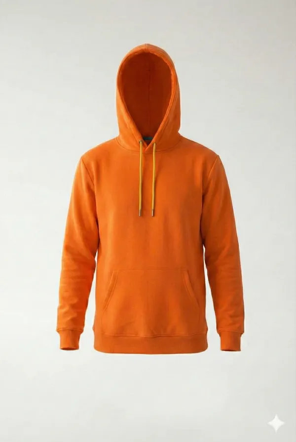 Orange_Cotton_Hoodie_For_Men