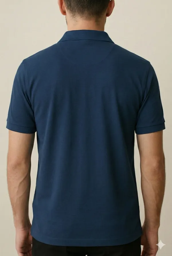 Navy_Blue_Cotton_Polo_Tshirt_For_Men