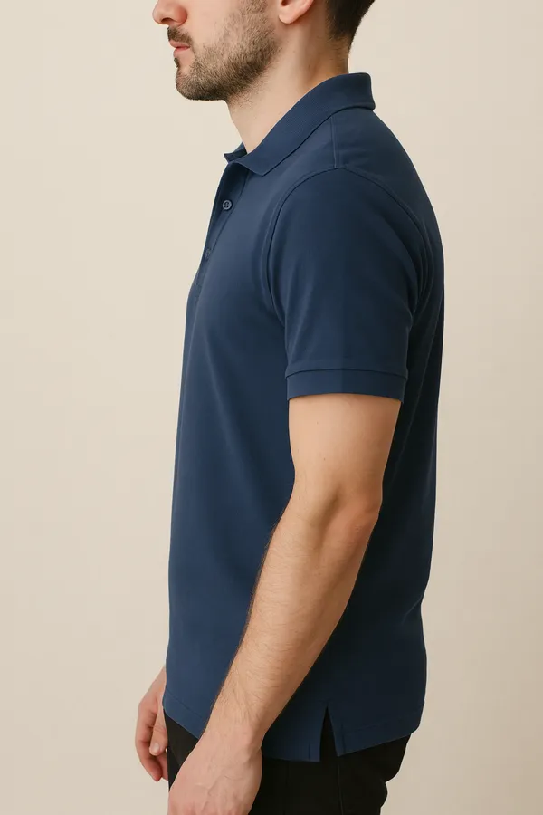 Navy_Blue_Cotton_Polo_Tshirt_For_Men