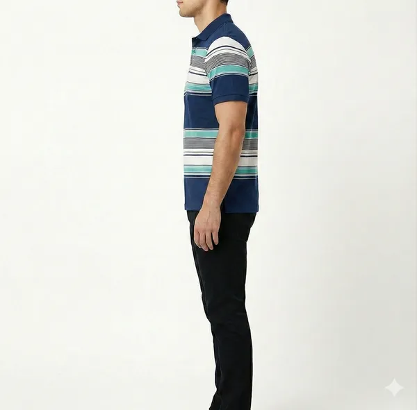 Blue_Cotton_Pique_Striped_Polo_Tshirt_For_Men
