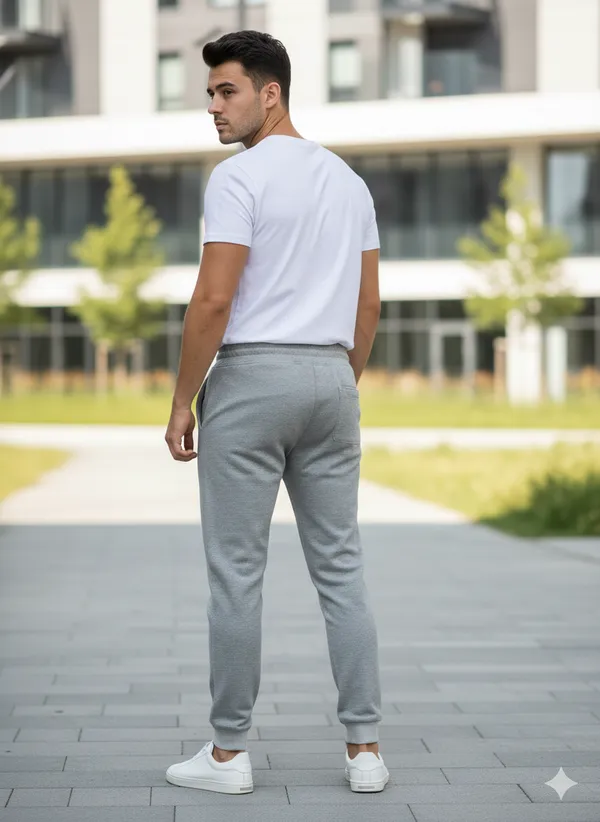 Grey_Cotton_Fleece_3_Threaded_Trouser_For_Men