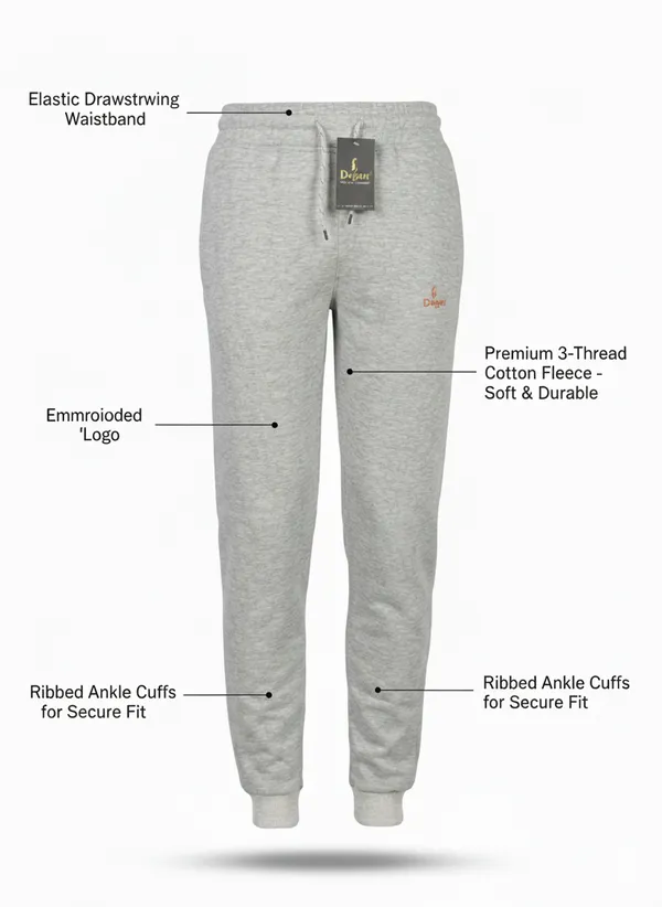 Grey_Cotton_Fleece_3_Threaded_Trouser_For_Men