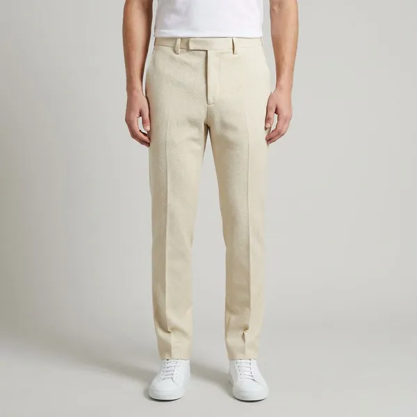 Cream_Cotton_Pant_Trouser_For_Men