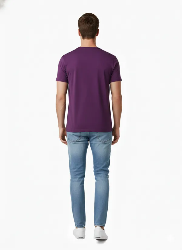Purple_Cotton_Premium_Mountain_Graphic_Tshirt_For_Men